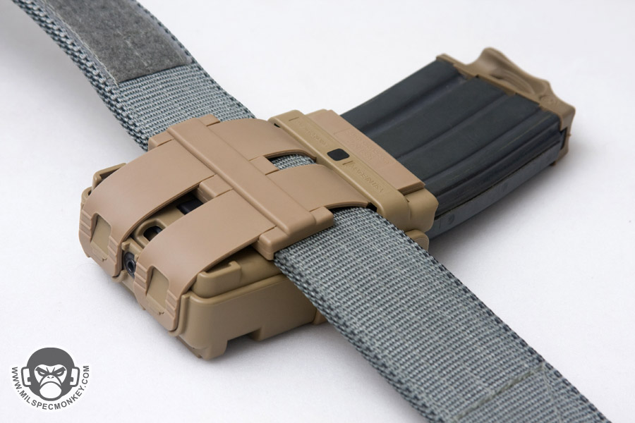 ITW FastMag GEN III Pistol Mag Pouch-MOLLE & Belt/Double Stack Foliage Green 